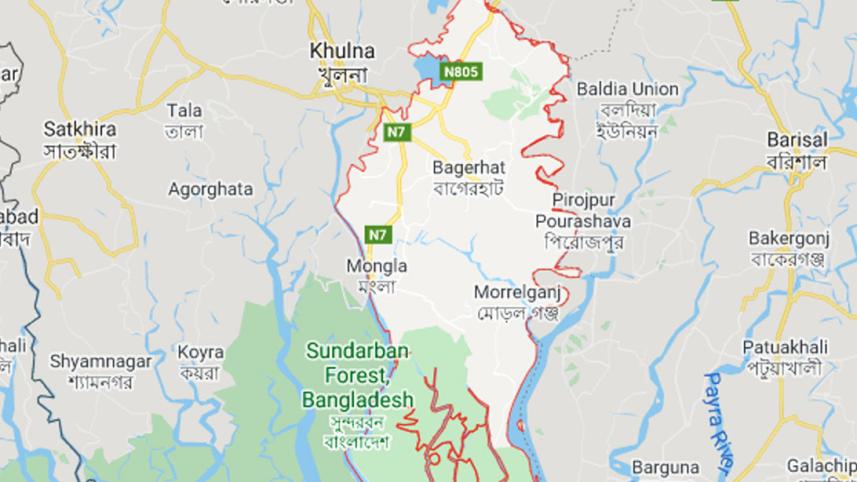 Bagerhat_District_Map