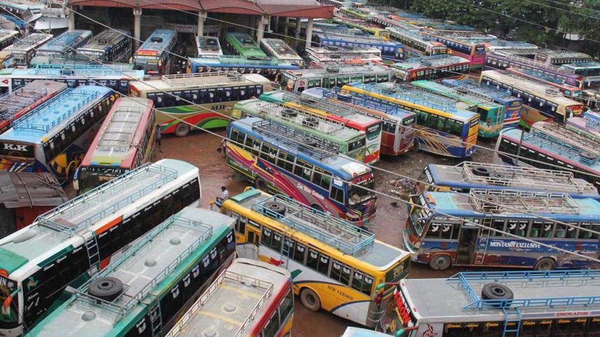 barisal bus strike