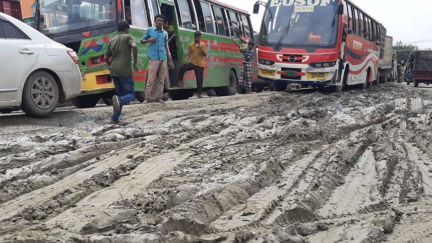 Dhaka Tangail highway