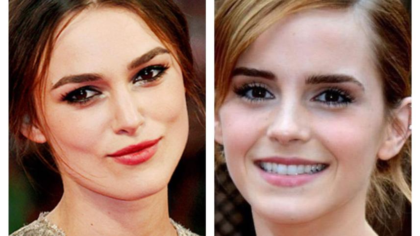 Emma Watson and Keira Knightley