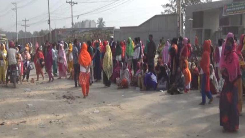 Garment Worker Unrest & Road .JPG