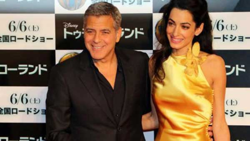 George Clooney and Amal Clooney