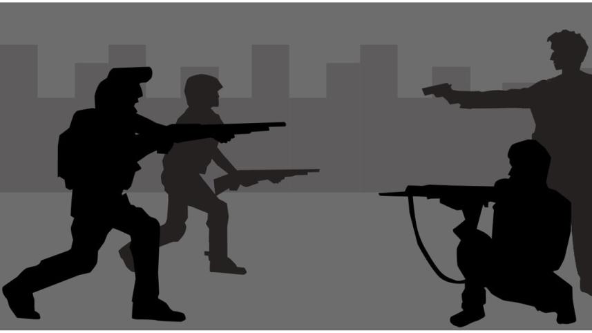 gun fight
