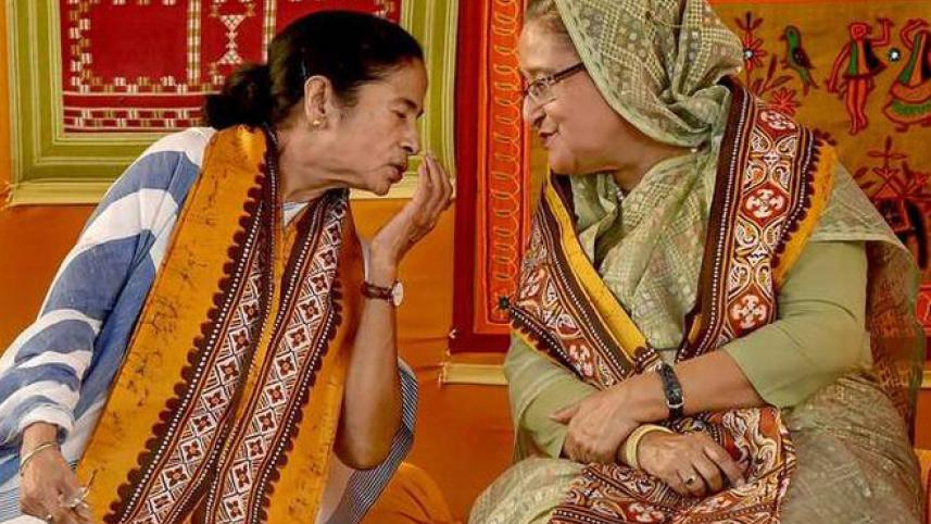 Hasina and Mamata