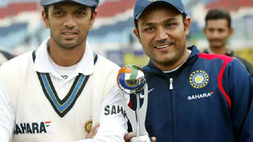 Virender Sehwag Rahul Dravid