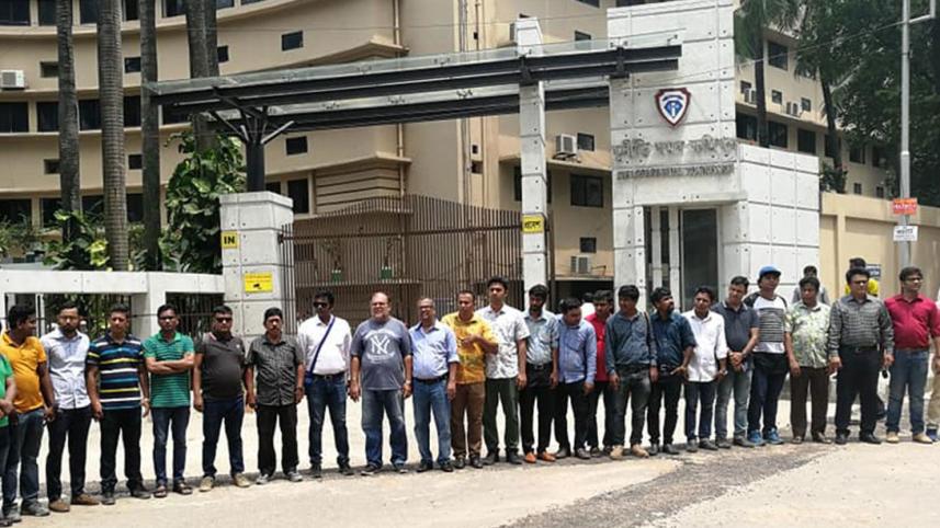 journalist protest
