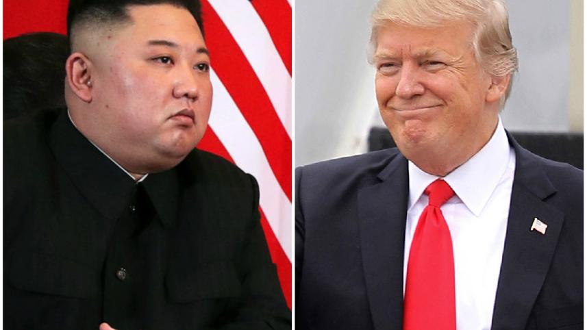 kim and trump