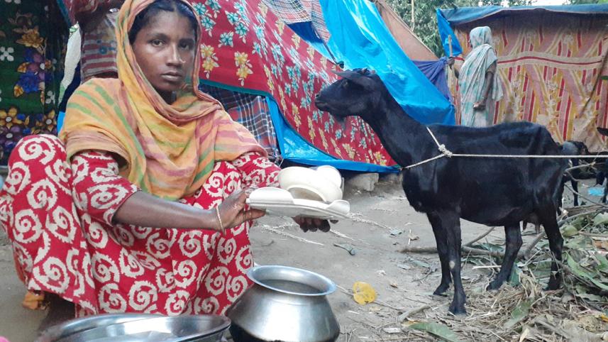 Kurigram flood victim women