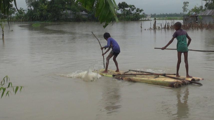 Lalmonirhat flood