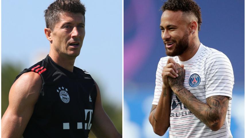 lewandowski and neymar