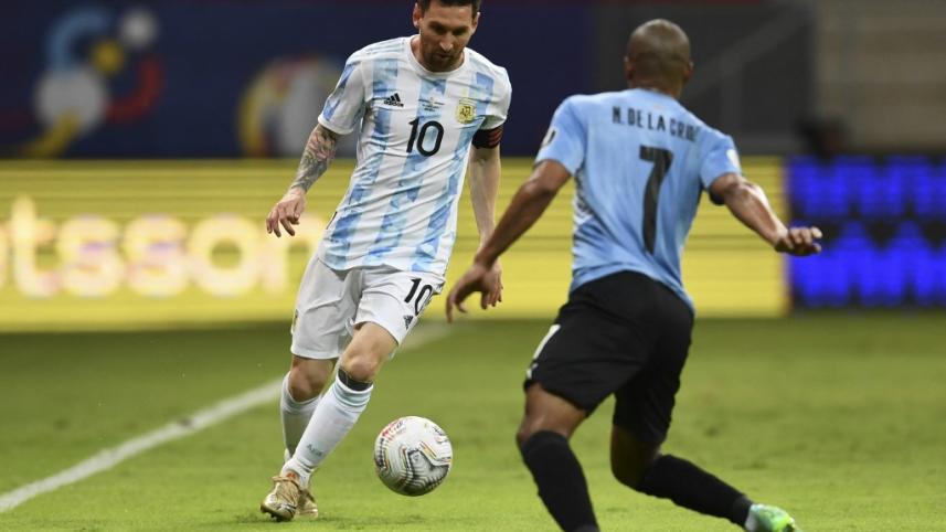 lionel messi uruguay