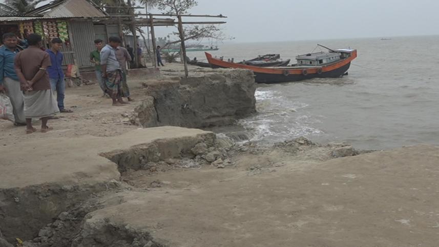 Meghna erosion