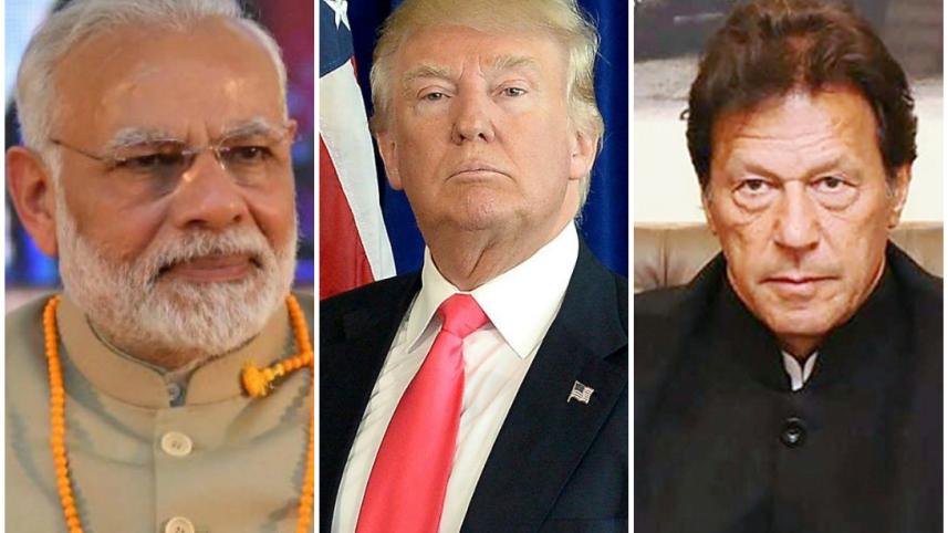 Modi Trump and Imran
