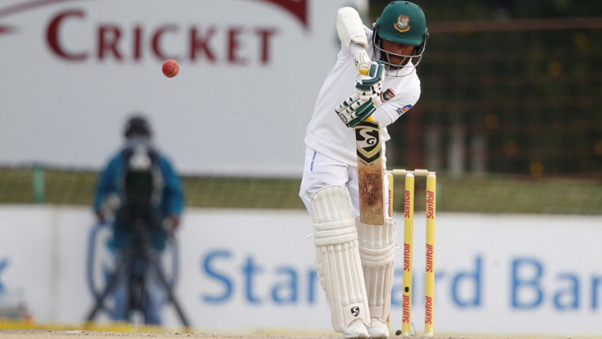 Mominul bating against South Africa