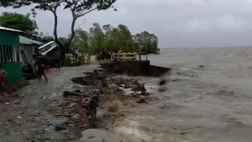 Monpura embankment