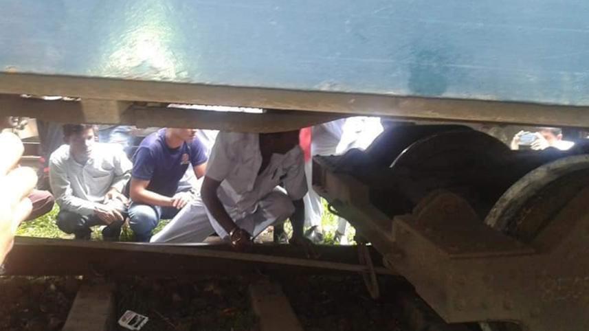 Moulvibazar train accident