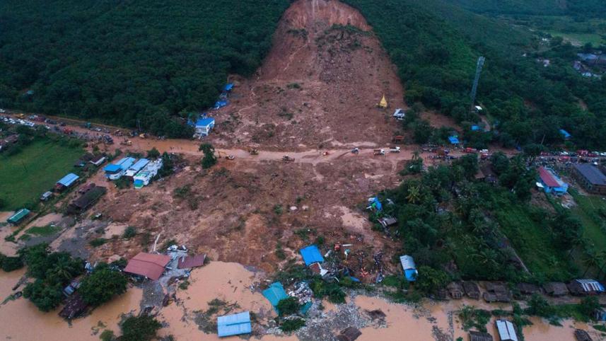 Myanmar Landslide