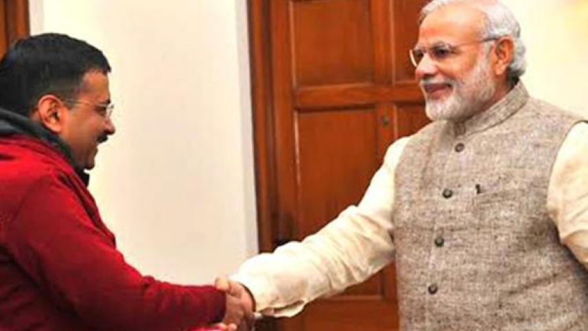narendra modi and arvind kejriwal