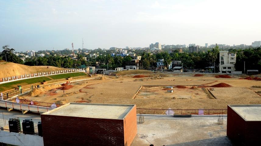 Outer Stadium Of Sylhet International Stadium