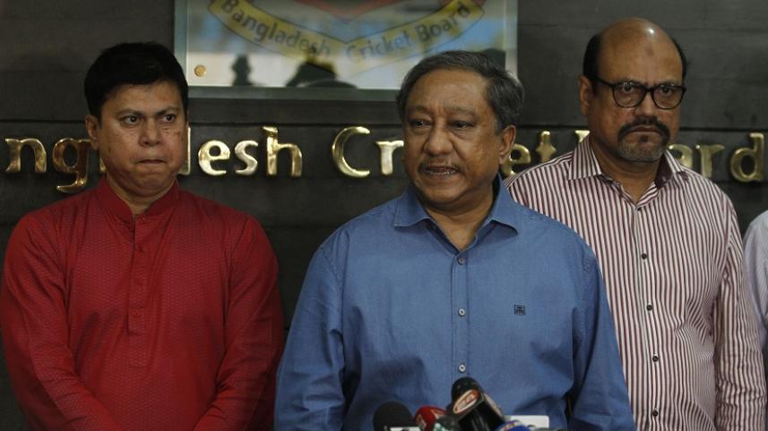 বিসিবি প্রধান নাজমুল হাসান পাপন