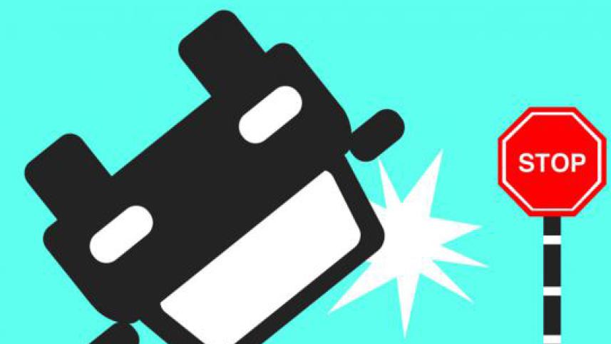 road accident logo