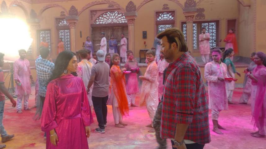 Shakib Khan and Nusrat Faria