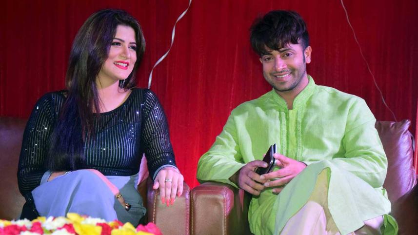 Shakib Khan and Shrabanti