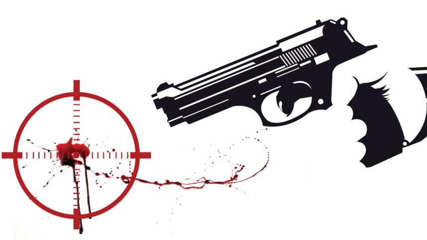 shot dead