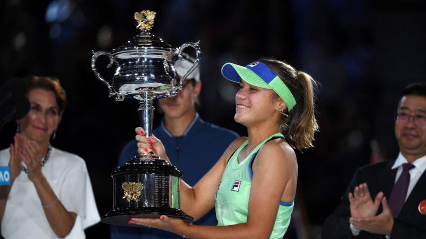 sofia kenin champion