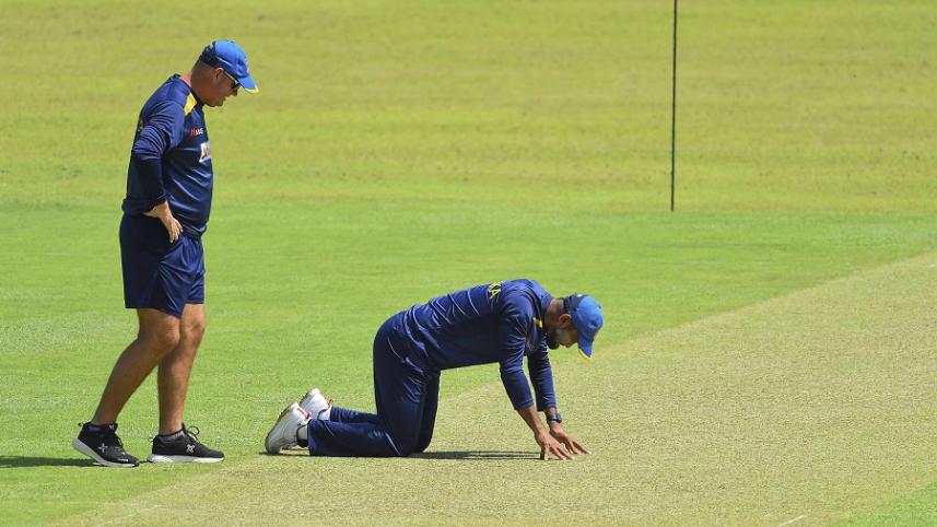 Sri Lanka's captain Dimuth Karunaratne
