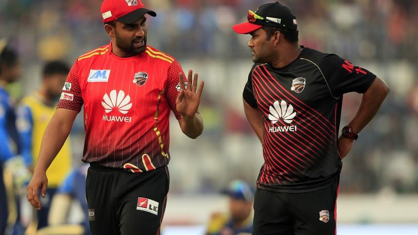 Tamim Iqbal and Salauddin