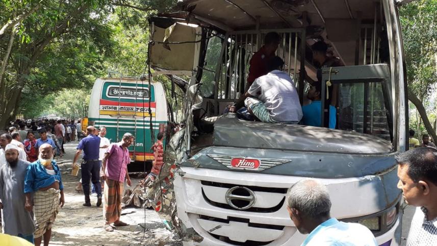 Thakurgaon road crash