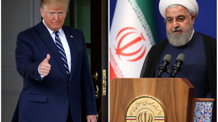 Trump and Rouhani