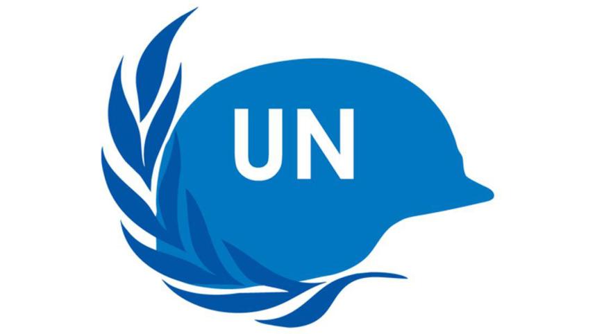 un peacekeeping logo