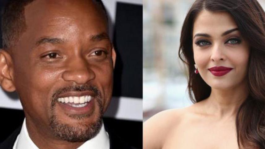 Will Smith and Aishwarya Rai Bachchan