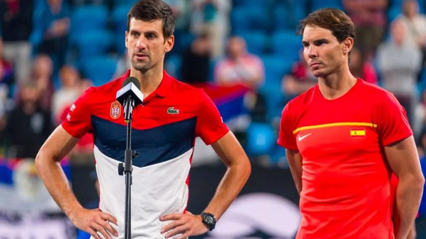 rafael nadal and novak djokovic