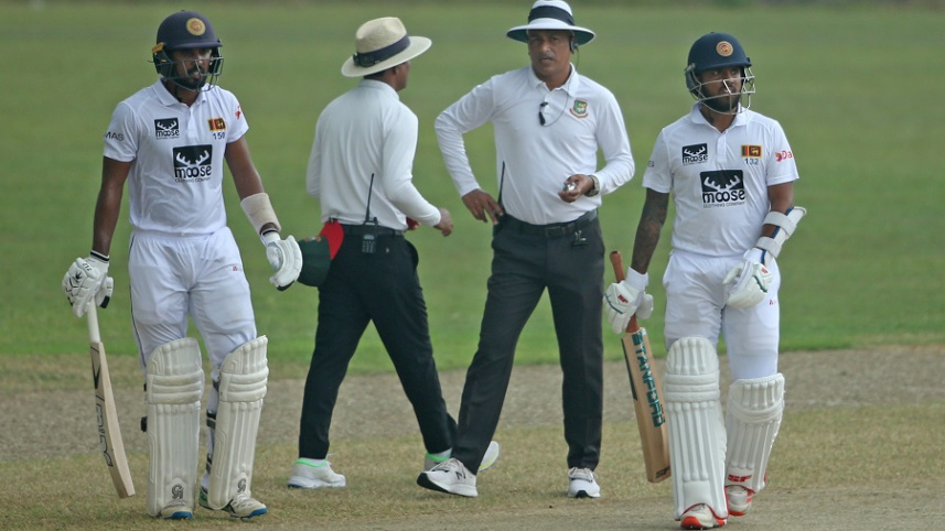 Sri Lanka practice match