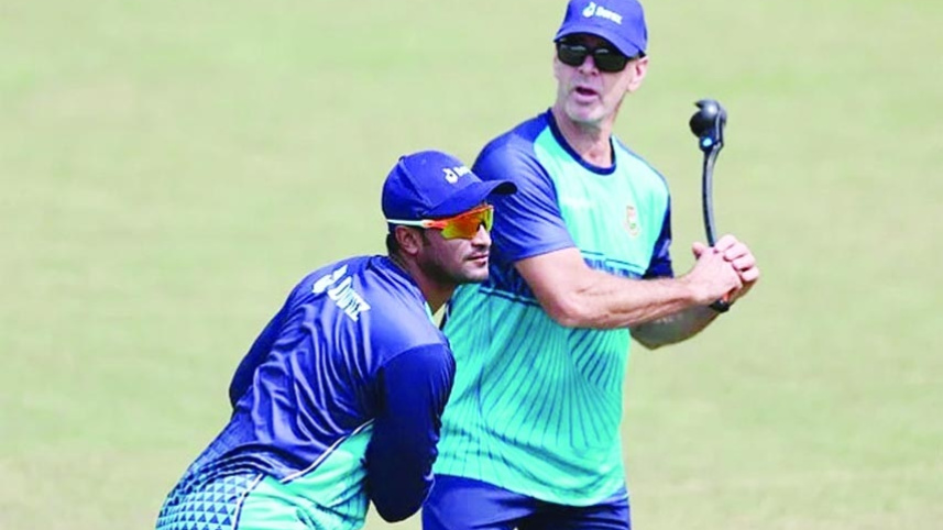 Shakib Al Hasan & Jamie Siddons