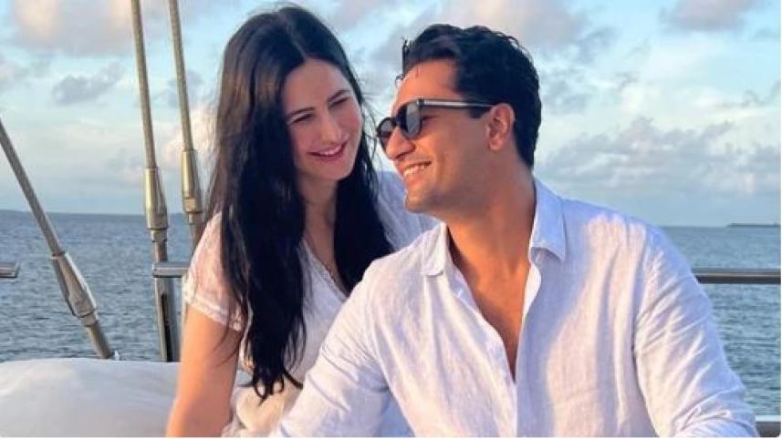 সম্প্রতি মালদ্বীপে বেড়াতে গিয়েছিলেন বলিউডের তারকা জুটি ভিকি কৌশল ও ক্যাটরিনা কাইফ। ছবি: ভিকির ইন্সটাগ্রাম থেকে সংগৃহীত