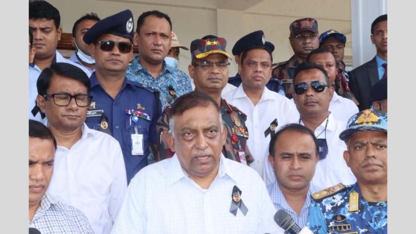 ভাসানচরে স্বরাষ্ট্রমন্ত্রী