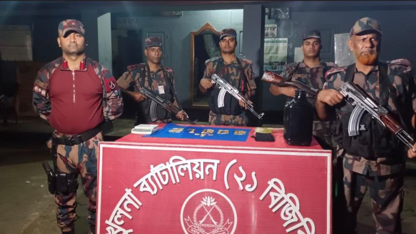 যশোরের শার্শা সীমান্তে ৪৩ স্বর্ণের বার জব্দ