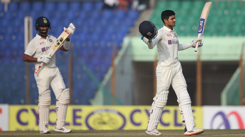 Shubman Gill & Cheteshwar Pujara 