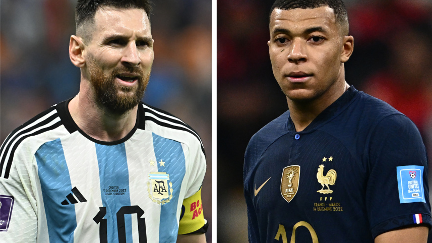 messi and mbappe