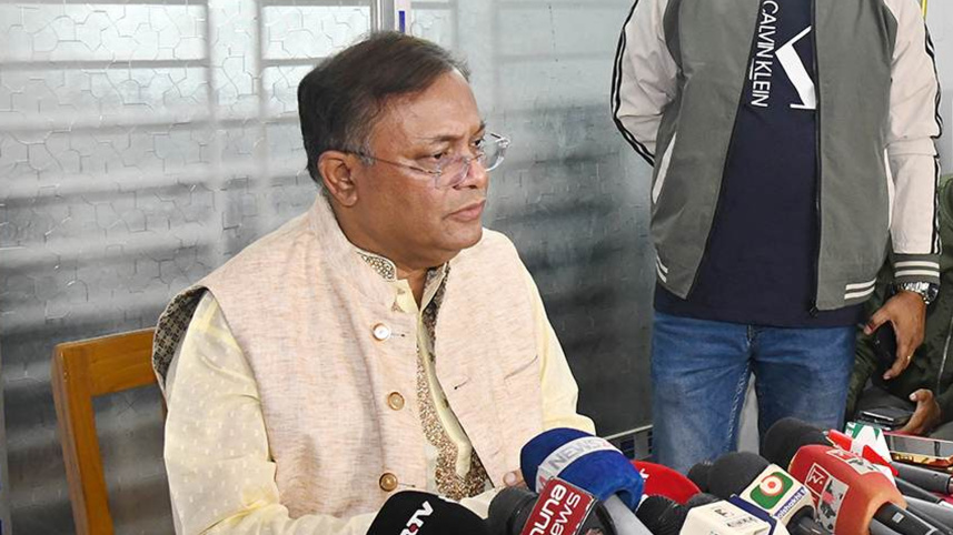 তথ্যমন্ত্রী হাছান মাহমুদ