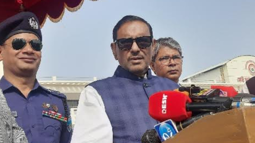 ওবায়দুল কাদের, সেতুমন্ত্রী, আওয়ামী লীগ, বিএনপি, তত্ত্বাবধায়ক সরকার,