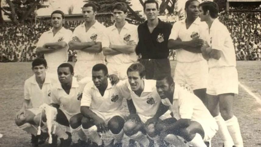 Santos with pele
