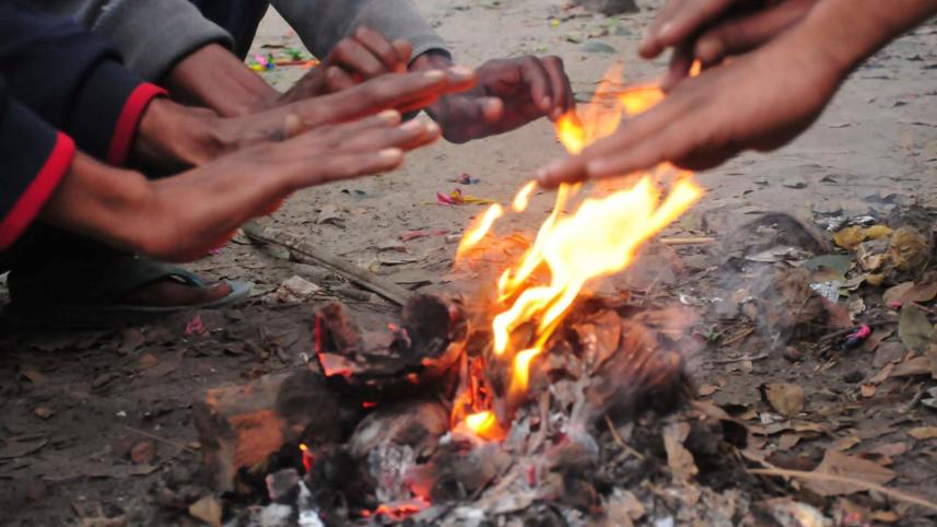 আগুন পোহানো