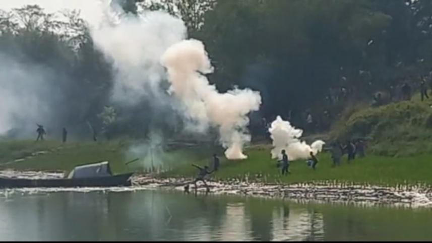 জাজিরায় আ. লীগের ২ গ্রুপের সংঘর্ষ-ককটেল বিস্ফোরণ, আহত ১০