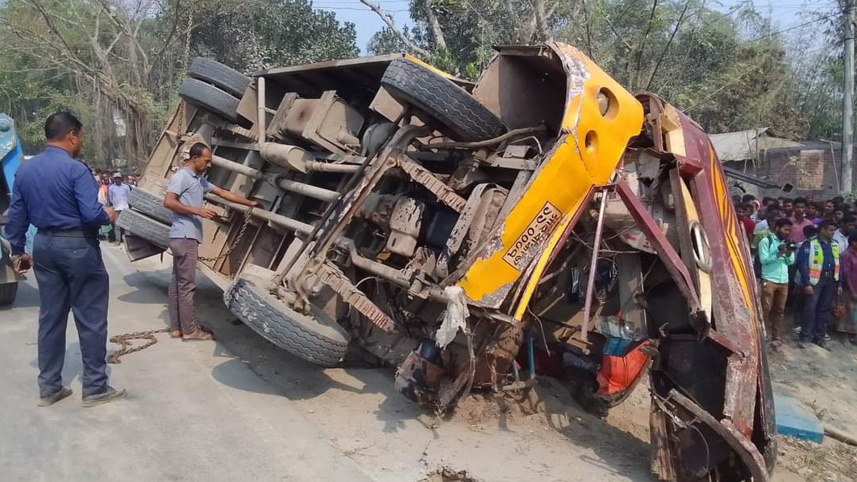 রংপুর, গঙ্গাচড়া, সড়ক দুর্ঘটনা,