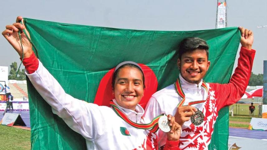 Hakim Ahmed Rubel and Diya Siddiqui 